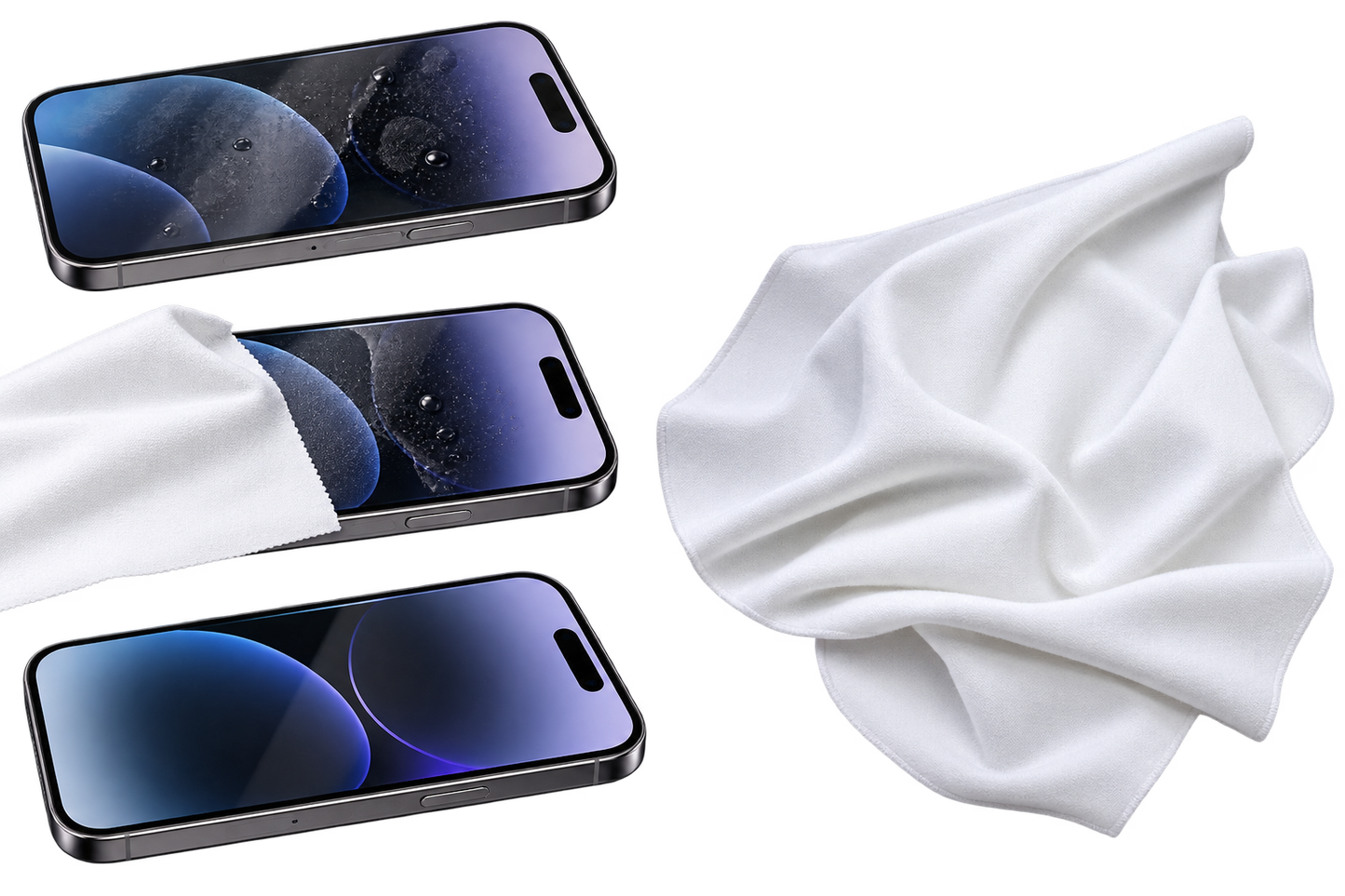 Trapos para limpiar pantalla. 50 pz