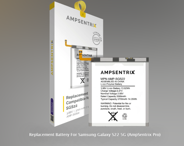 Bateria PREMIUM para Samsung S22 AMPSENTRIX PRO