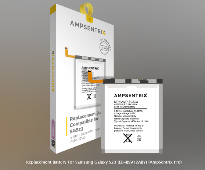 Bateria PREMIUM para Samsung S23 AMPSENTRIX PRO