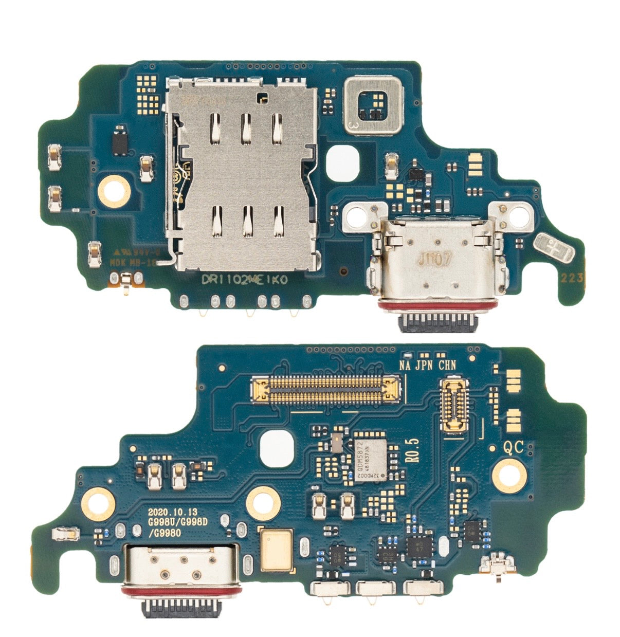 Tablilla de carga con lector sim Samsung S21 ultra 5G