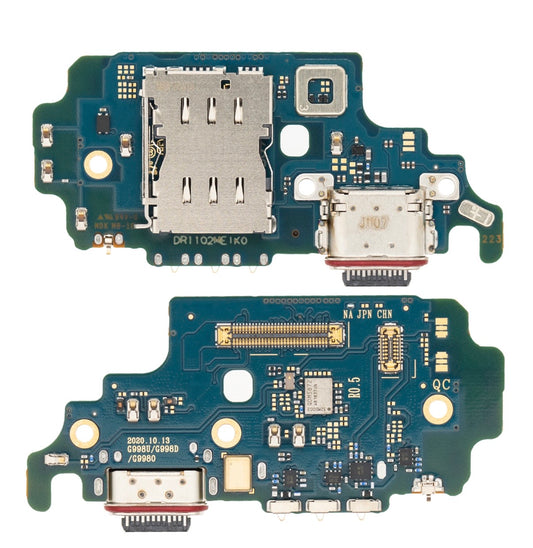 Tablilla de carga con lector sim Samsung S21 ultra 5G