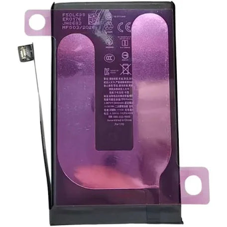 Bateria iphone 17 . Genérica pieza desconocida