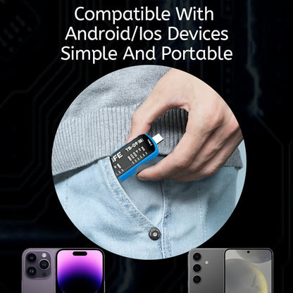 Tester de centro de carga para iPhone y Android RELIFE TB-09