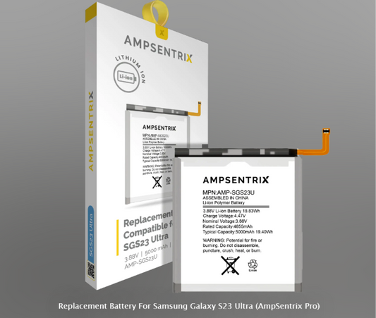 Bateria PREMIUM para Samsung S23 Ultra AMPSENTRIX PRO